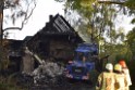 Grossfeuer Einfamilienhaus Siegburg Muehlengrabenstr P1011